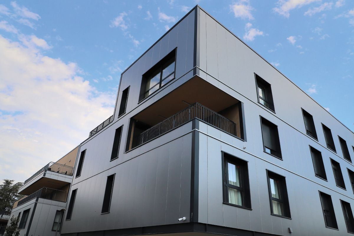 BENCHMARK ITE, une solution disolation thermique par lextérieur Bacacier by Kingspan. © Bacacier by Kingspan